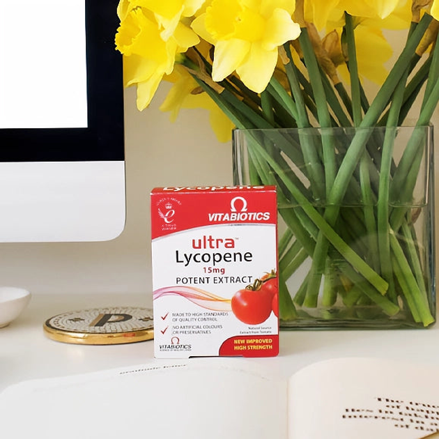 Дієтична добавка Vitabiotics Ultra Lycopene 15 мг 30 таблеток (5021265244027) - зображення 4