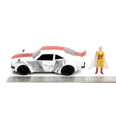 Машина Jada металлическая Ванпанчмен Мазда RX-3 (1974) с фигуркой Сайтама, 1:24 (253255058) - изображение 5