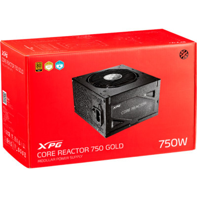 Блок питания ADATA 750W (COREREACTOR750G-BKCEU) - изображение 3