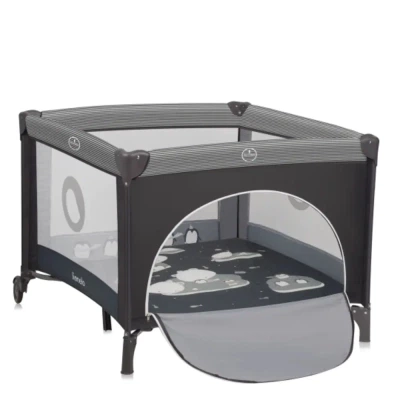 Дитячий манеж Lionelo Bonnie Grey Scandi (LO-BONNIE GREY SCANDI) - Фото 1 Дитячий манеж Lionelo Bonnie Grey Scandi (LO-BONNIE GREY SCANDI) - зображення 1
