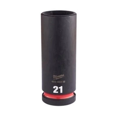 Головка торцева Milwaukee ShW 1/2" 21 мм, довга (4932480339) - Фото 1 Головка торцева Milwaukee ShW 1/2" 21 мм, довга (4932480339) - зображення 1