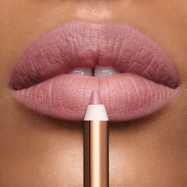 Олівець для губ Charlotte Tilbury Lip Cheat Pillow Talk Fair міні 0,8 гр - зображення 5