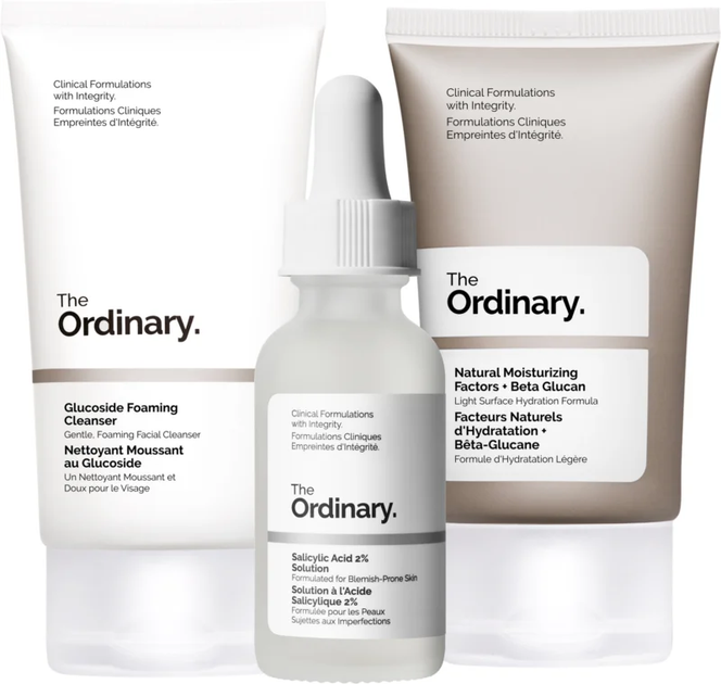 Набор по догляду за обличчям The Ordinary The Clear Set - зображення 3