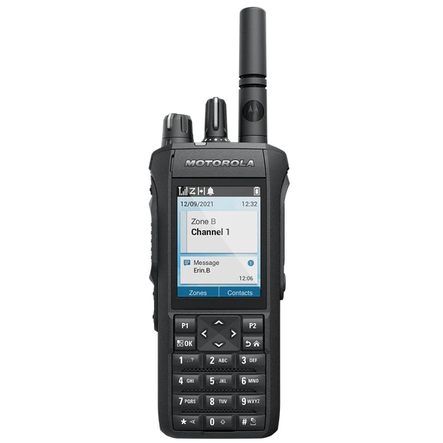 Портативна DMR радіостанція Motorola Portable Radio R7 UHF FКР ВТ WIFI GNSS CAPABLE - Фото 1 Портативна DMR радіостанція Motorola Portable Radio R7 UHF FКР ВТ WIFI GNSS CAPABLE - зображення 1
