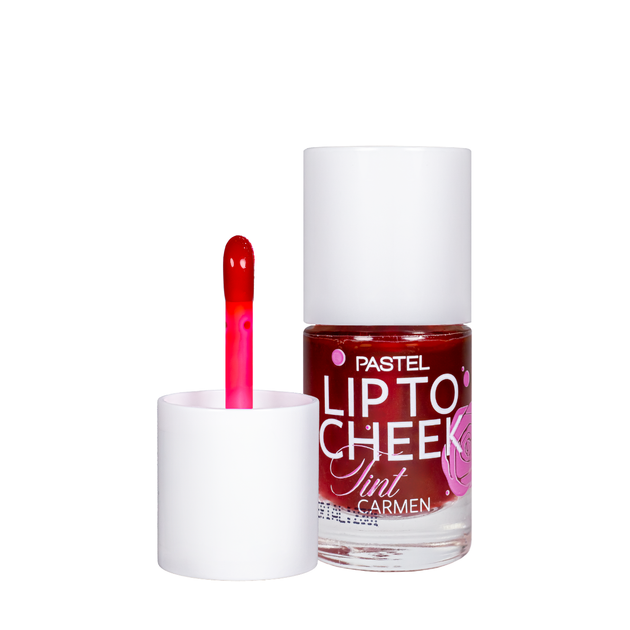 Рідкий тинт для губ та щік Pastel Lip to Chic Tint, 01 CARMEN вишнево-червоний - Фото 1 Рідкий тинт для губ та щік Pastel Lip to Chic Tint, 01 CARMEN вишнево-червоний - зображення 1