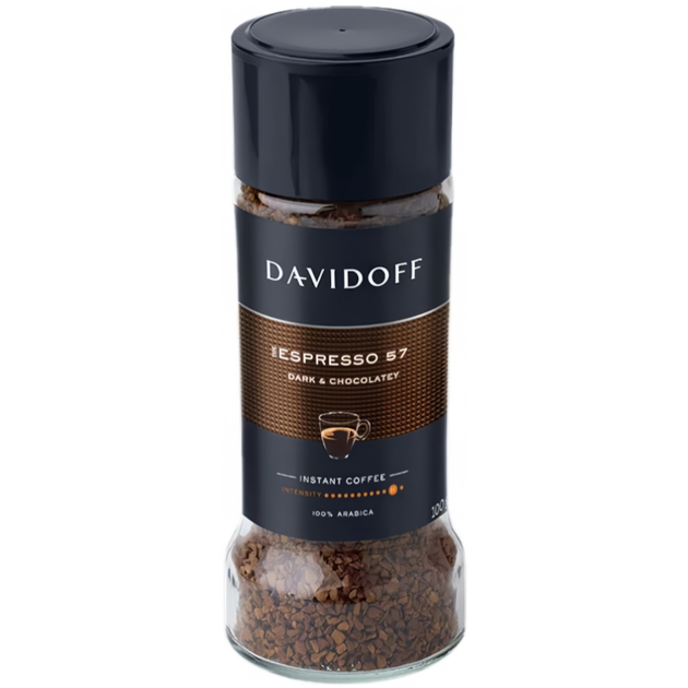 Кава розчинна Davidoff Espresso 57 100 г - Фото 1 Кава розчинна Davidoff Espresso 57 100 г - изображение 1
