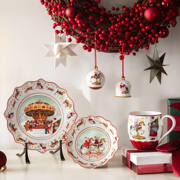 Елочная игрушка Villeroy & Boch Annual Christmas Edition 6,5х8 см