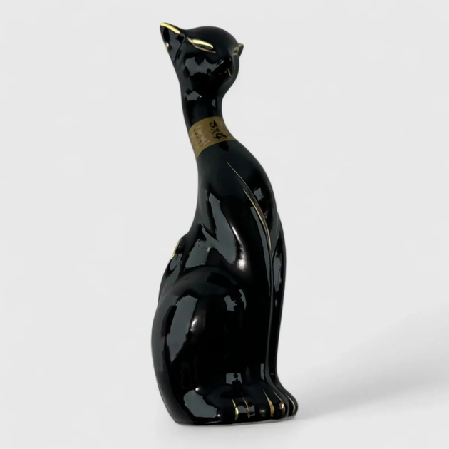 Кошка фарфор черная 26494N - изображение 4