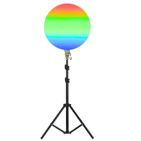 Кругла світлодіодна лампа 45см RGB-LED кольорова з пультом для фото та відео(225gs-450)(WB) - изображение 5