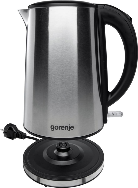 Электрочайник Gorenje K15DWS 1,5л двойные стенки Strix контроль (K15DWS) - изображение 2