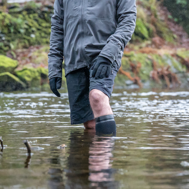 Шкарпетки водонепроникні Dexshell Wading Pro Socks, чорні, розмір M (39-42) - изображение 5