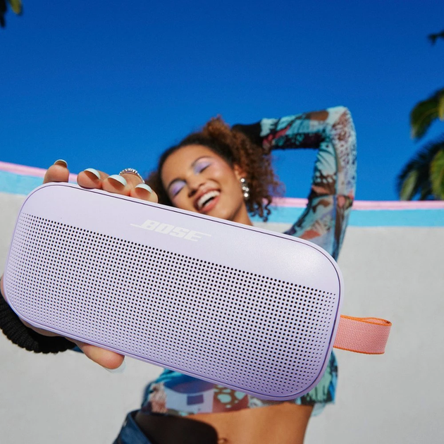 Портативная колонка Bose Soundlink Flex Bluetooth Speaker Chilled Lilac (865983-0700) - изображение 6