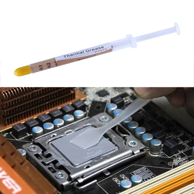 Термопаста (теплоотвод) Thermal Grease Halnziye HY610-TU05A - изображение 4