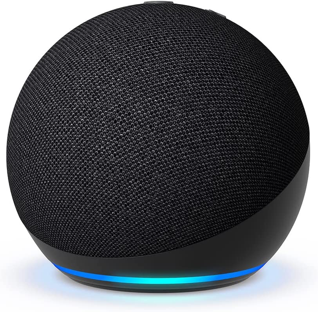 Акустическая система Amazon Echo Dot gen5 Black (B09B8X9RGM) - изображение 1