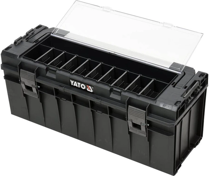 Ящик для інструментів YATO модульний TC12 S12 450x332x170 мм пластиковий (YT-091844) - зображення 5