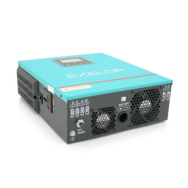 Инвертор Exelon EXS-1000/12, 1000VA, 12V, ток заряда 0-40A, MPPT