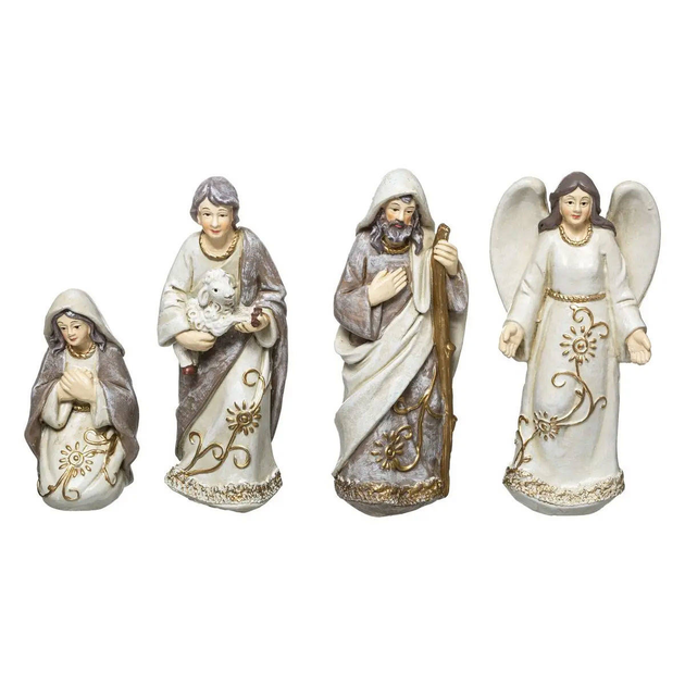 Різдвяний вертеп Feeric Lights & Christmas 11 фігурок 25 см (3560237533360) - зображення 5