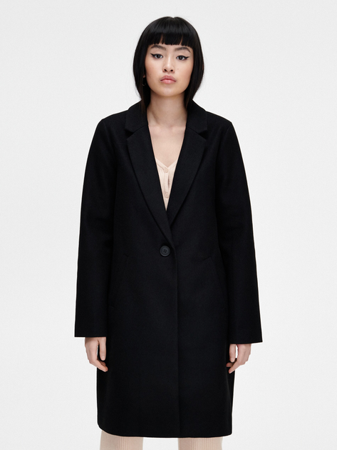 Пальто женское Cropp 0941K-99X XS Черное (5904298890822) - изображение 1