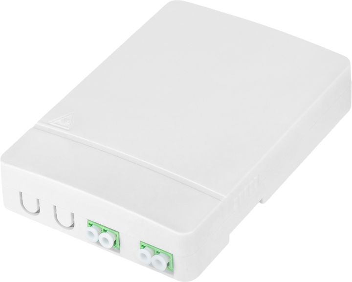 Obudowa natynkowa FTTH Digitus LC/APC Duplex White (DN-931096) - obraz 1