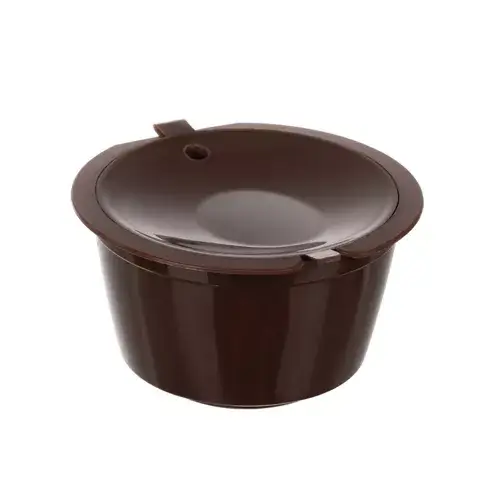 Набор комплект многоразовых кофейных капсул с крышкой с силиконовым уплотнителем 6 штук 5,5х3 см (478485-Prob) - изображение 2
