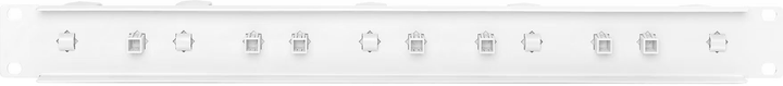 Organizator kabli Digitus 1U 19" Light gray (DN-97601-2) - obraz 3