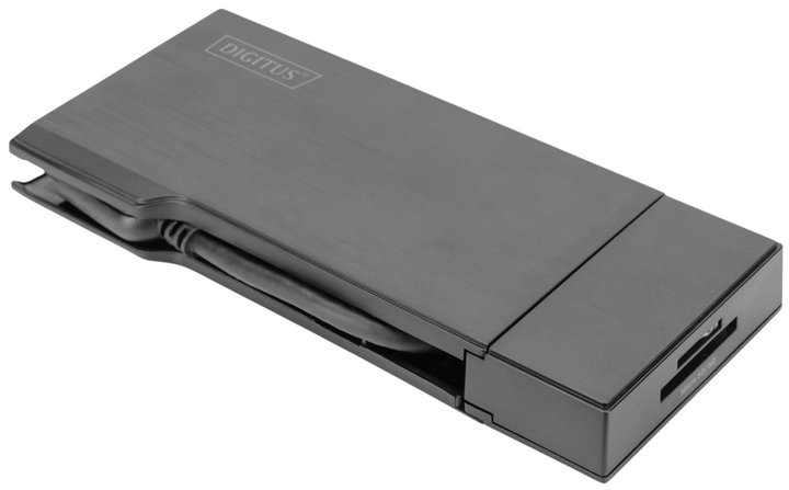 Stacja dokująca Digitus USB Type-A 7 portów Black (DA-70894) - obraz 2