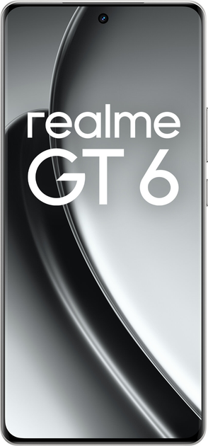 Smartfon Realme GT 6 5G 8/256GB Fluid Silver (6941764433502) - obraz 2