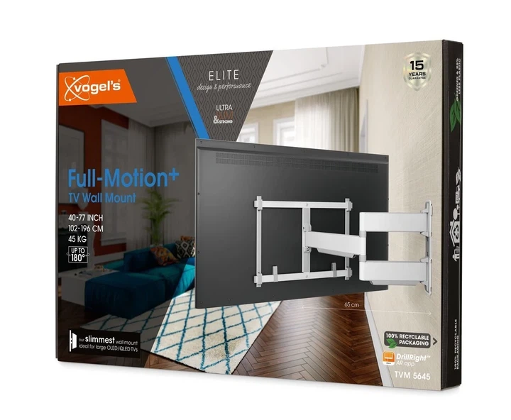 Vogel's TVM 5645 (Білий) Настінний кронштейн для LED/LCD/OLED - изображение 9
