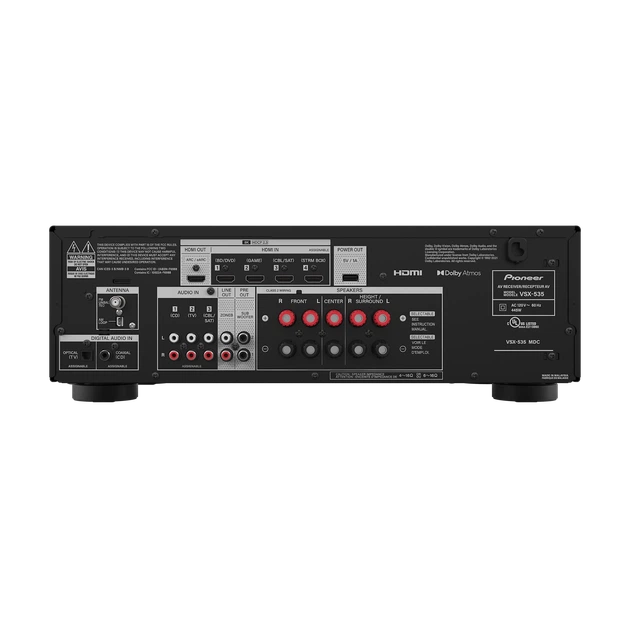 AV-ресивер Pioneer VSX-535D Black - изображение 2