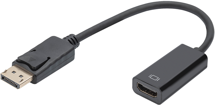 Відеоадаптер Digitus DisplayPort до HDMI (DB-340400-001-S) - зображення 1