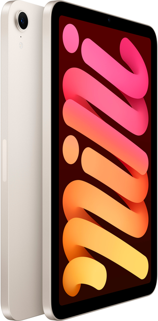 Tablet Apple iPad mini 2024 Wi-Fi 128GB Starlight (MXN83) - obraz 3