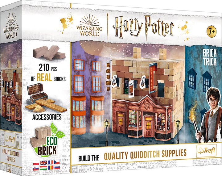 Конструктор Trefl Brick Trick Harry Potter Quidditch 210 деталей (5900511616071) - зображення 1