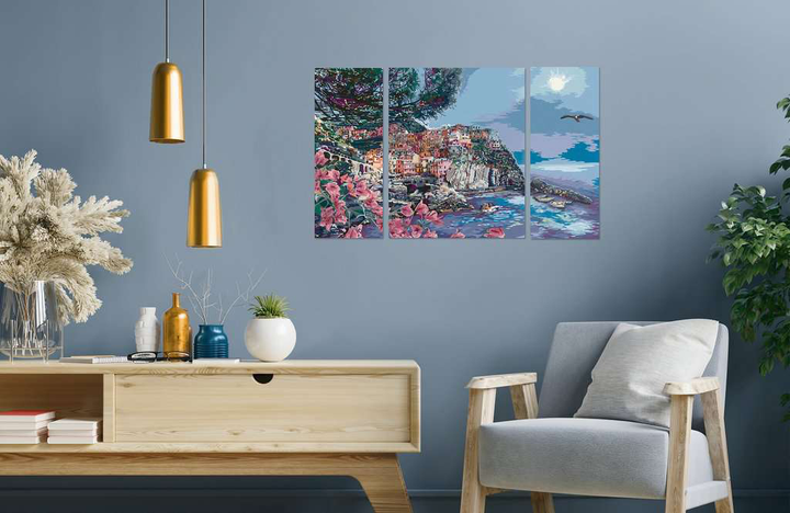 Картина за номерами Ravensburger CreArt Cinque Terre Panorama 50 x 80 см (4005556235292) - зображення 4