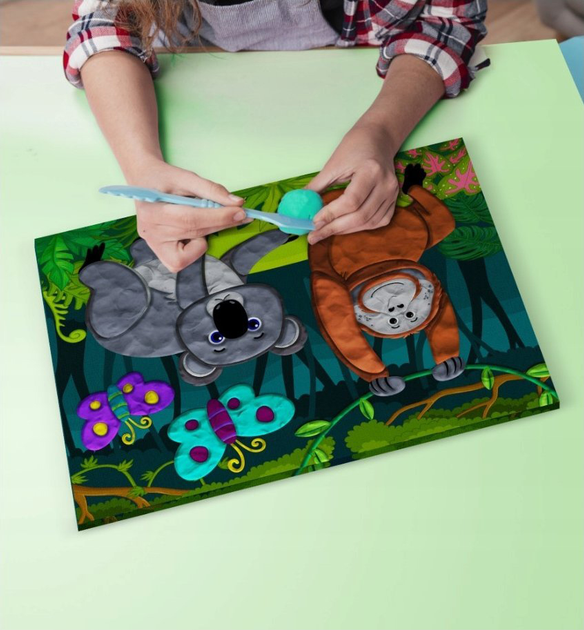 Obraz po numerach Splat Planet Dżungla 30 x 40 cm (5060639147038) - obraz 4