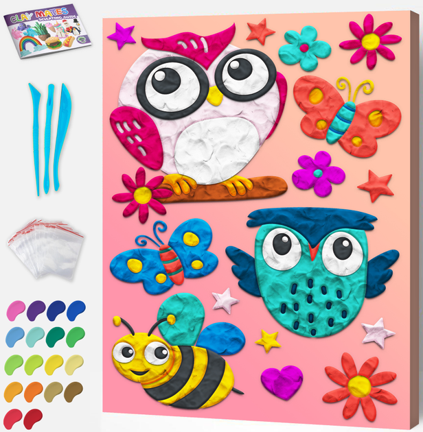 Obraz po numerach Splat Planet Sowa 30 x 40 cm (5060639146918) - obraz 4