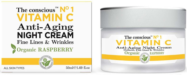 Крем для обличчя The Conscious Vitamin C антивіковий нічний 50 мл (8436575094151) - зображення 3