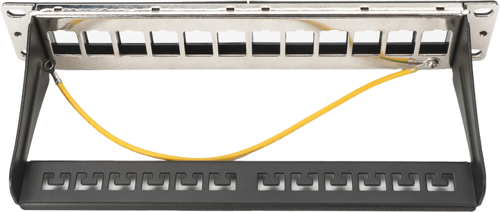 Panel krosowy Digitus 12-port 1U 10" (DN-91420) - obraz 3