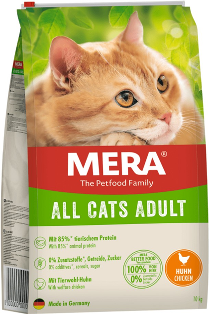 Sucha karma dla kotów Mera Cats All Adult z kurczakiem 2x10 kg (4025877384455/2) - obraz 2