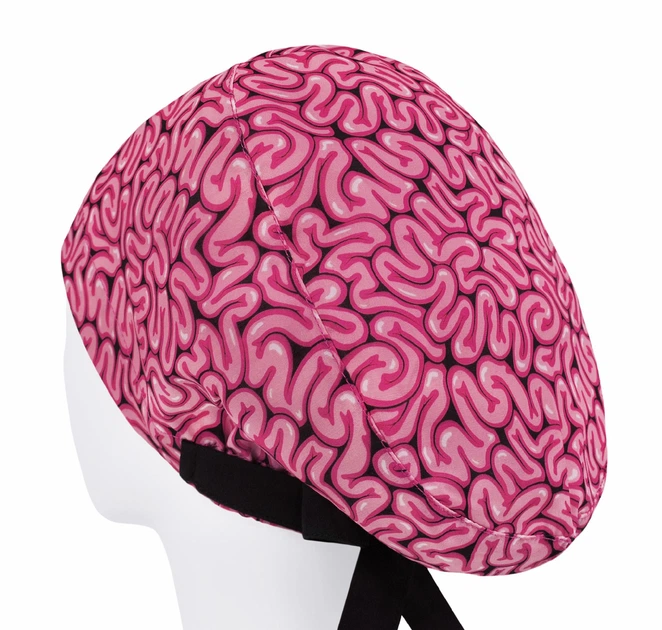 Медицинская шапочка женская HeadwearUniverse универсальная принт Кишки - изображение 2