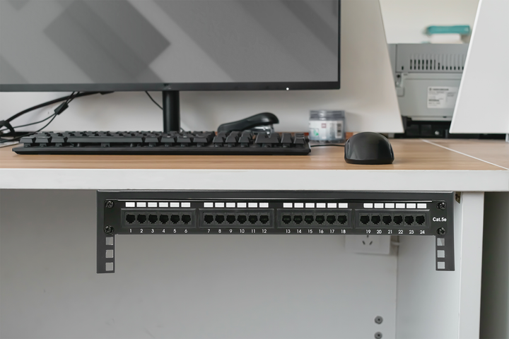 Uchwyt do panelu krosowego Digitus Equipment Wall Mounting Bracket 4U 19" (DN-48004) - obraz 4