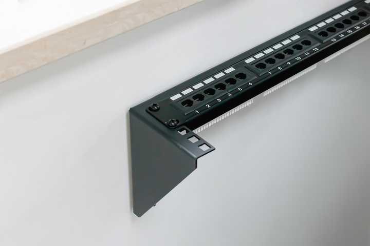 Uchwyt do panelu krosowego Digitus Equipment Wall Mounting Bracket 6U 19" (DN-48005) - obraz 6