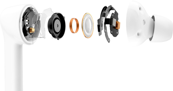 Słuchawki Honor Magic Wireless Earbuds Pearl White (55032516) - obraz 4