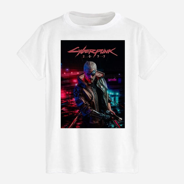 Футболка бавовняна довга чоловіча Likey Cyberpunk 2077 M150-2508 XS Біла від Rozetka на платформі USKIDKA Акція на Футболка бавовняна довга чоловіча Likey Cyberpunk 2077 M150-2508 XS Біла від Rozetka