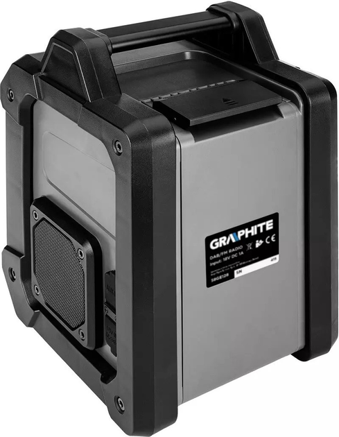 Radio akumulatorowo-sieciowe Graphite Energy+ 18 V bez akumulatora 58GE128 (5902062087959) - obraz 6