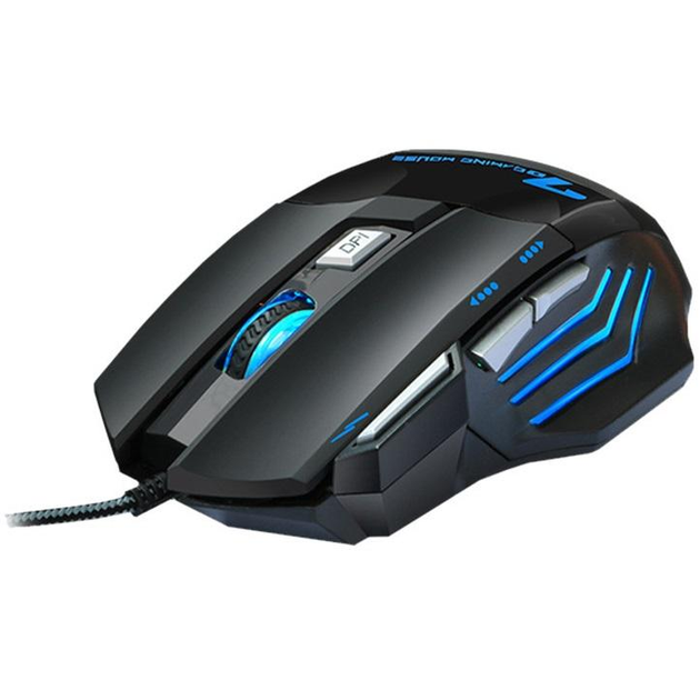 Игровая мышь G6 проводная USB 135 см большая с автокликером – фото ...