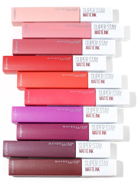 Рідка помада для губ Maybelline New York Superstay Matte Ink 65 — Seducress - зображення 5
