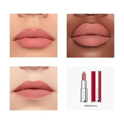 Помада Для Губ Givenchy Le Rouge Deep Velvet Lipstick 19 Rouge Santal Refill Тестер - изображение 4