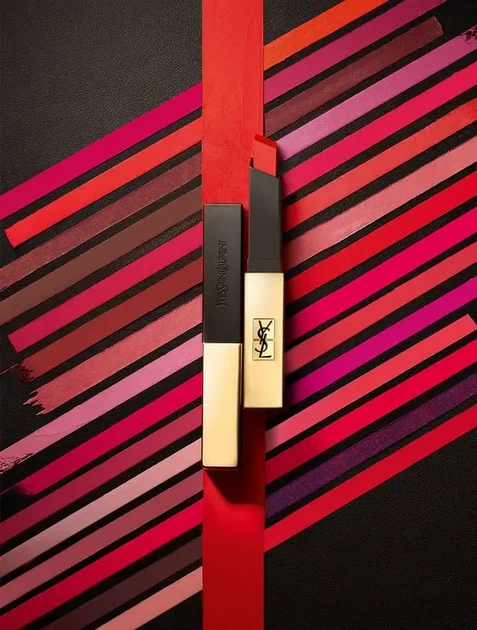 Помада для губ Yves Saint Laurent Rouge Pur Couture The Slim 23 - Mystery Red, тестер - изображение 6