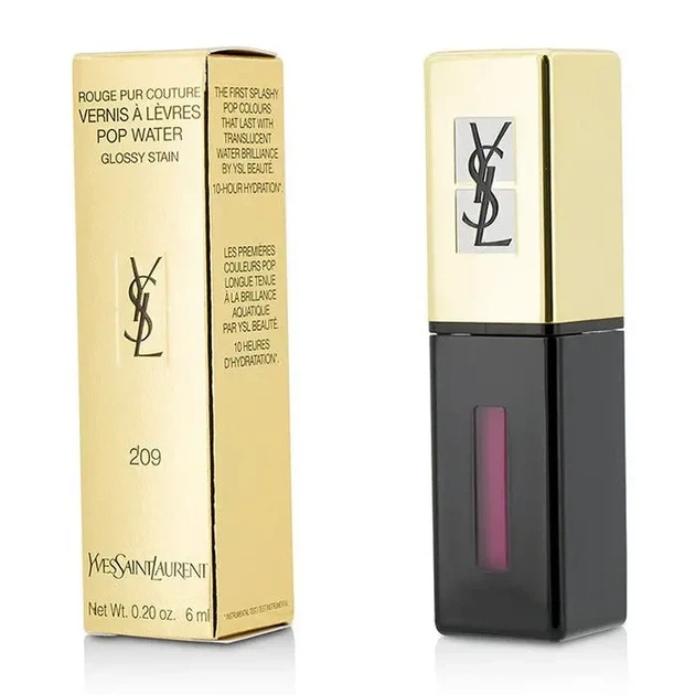 Блеск Для Губ Yves Saint Laurent Rouge Pur Couture Vernis A Levres Pop Water Glossy Stain 219 Fuchsia Drops 6 Мл - Фото 3 Блеск Для Губ Yves Saint Laurent Rouge Pur Couture Vernis A Levres Pop Water Glossy Stain 219 Fuchsia Drops 6 Мл - изображение 3