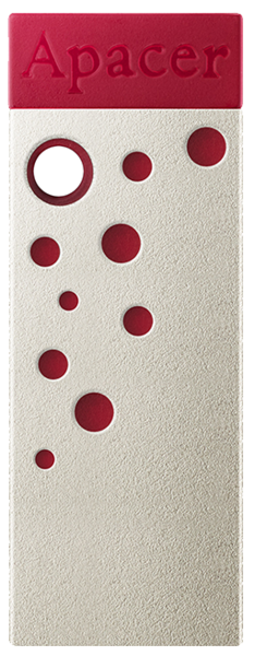 Flash Drive Apacer AH155JR 128GB 3.2 (AP128GAH15JR-1) Red (6986612) - изображение 2